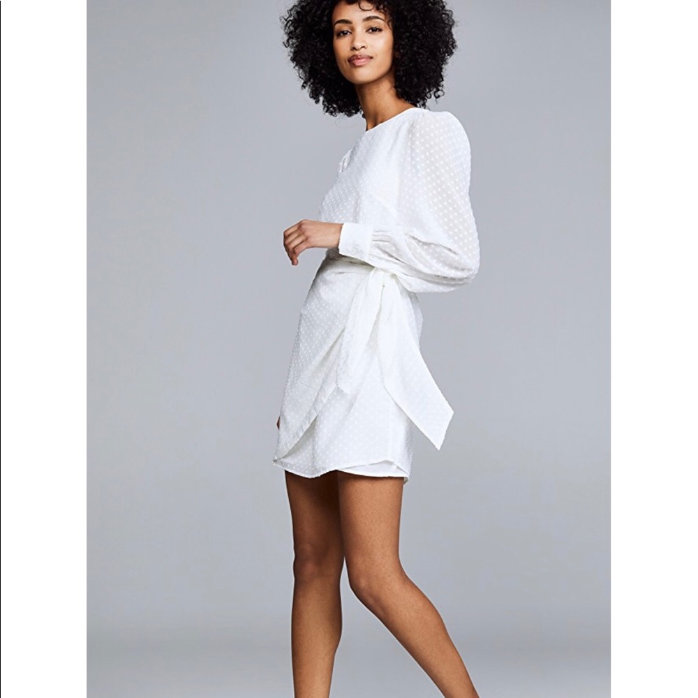Yumi Kim white wonderland wrap dress